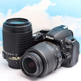 スマホに送れる⭐️ニコン Nikon D3100⭐️ダブルレンズ⭐️運動会などに