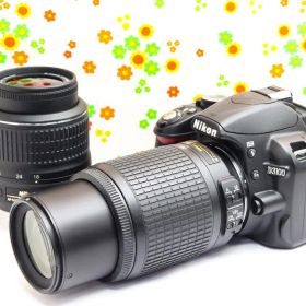 ニコン Nikon D3100☆スマホ転送☆ダブルレンズ♪☆ガイドモード搭載