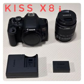Canon EOS Kiss X8i 本体 レンズキット動作確認済み