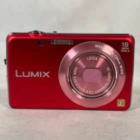 【管T184】Panasonic パナソニック LUMIX DMC-FH8 レッド コンパクトデジタルカメラ 動作未確認 現状渡し