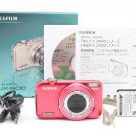 超極上★FUJIFILM FINEPIX JX400 レッド #844