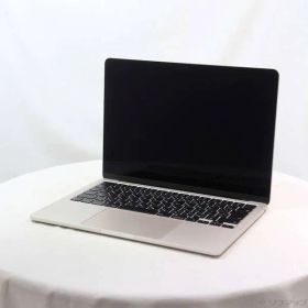 ソフマップ 〔中古品〕 MacBook Air 13.6-inch Mid-2022 MLY23J／A Apple M2 8コアCPU_10コアGPU 8GB SSD512GB スターライト 〔26.3 Tahoe〕【258】