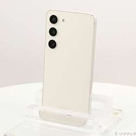 〔中古品〕 Galaxy S23 256GB クリーム SCG19 au SIMフリー ［6.1インチ有機EL／Snapdragon 8 Gen 2 Mobile Platform for Galaxy／RAM:8GB／ナノSIM&eSIM］〔中古品〕 Galaxy S23 256GB クリーム SCG19 au SIMフリー ［6.1インチ有機EL／Snapdragon 8 Gen 2 Mobile Platform for Galaxy／RAM:8GB／ナノSIM&eSIM］