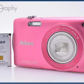 ニコン Nikon COOLPIX S3300 6x バッテリー付属 同梱無料 #yk9723