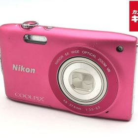 【中古】 【並品】 ニコン COOLPIX S3300 ストロベリーピンク