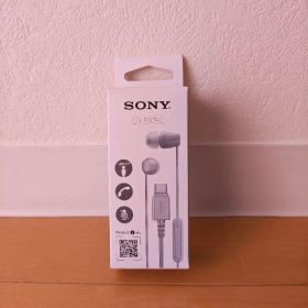 ソニーSONY 有線イヤホン USBタイプC対応ホワイト IER-EX15C W