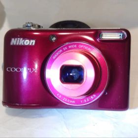 ★人気！美品★Nikon COOLPIX L30 4.6-23mm 単3電池駆動