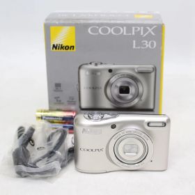816)【美品】Nikon ニコン COOLPIX L30 コンパクトデジタルカメラ 光学5倍ズーム