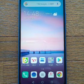 【美品】HUAWEI P20 lite ブルー 本体 ANE-LX2J