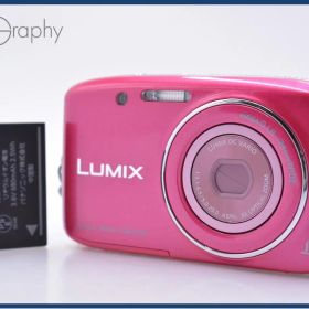 【動作保証】 パナソニック Panasonic LUMIX DMC-S2 4x バッテリー付属 同梱無料 #am8774