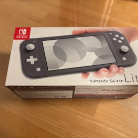 Nintendo Switch Lite 本体（箱付き） グレー カバーケース付