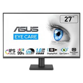 エイスース / ASUS アイケア液晶ディスプレイ フルHD(1920x1080) IPSパネル VA279QGZ [27インチ]