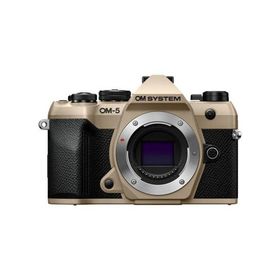 【長期保証付】OM SYSTEM OM-5 Mark II BEG サンドベージュ ボディ ミラーレスデジタル一眼カメラ IP53防水防塵対応 OM5MK2BODYSBG