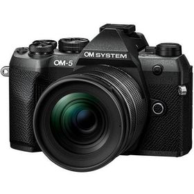 ＜OM SYSTEM 夏のキャッシュバック対象＞ オーエムシステム (OM SYSTEM) ミラーレス一眼 OM-5 Mark II 12-45mm F4.0 PRO レンズキット ブラック