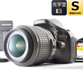 Nikon D5200 デジタルカメラ AF-S 18-55mm f/3.5-5.6 レンズ 一眼レフ デジカメ ニコン