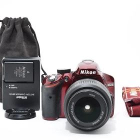 Nikon ニコン D3200 レンズキット デジタル一眼カメラ レッド