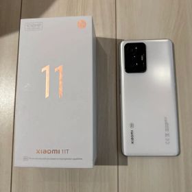 ジャンク品 Xiaomi 11T 本体 ホワイト 5G対応