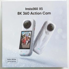Insta360 X5 Satin White 限定版 アクションカメラ