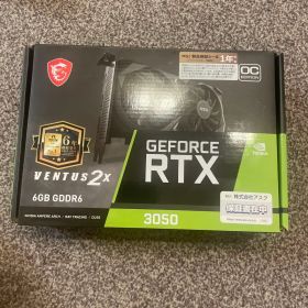 MSI GeForce RTX 3050 VENTUS 2X 6GB