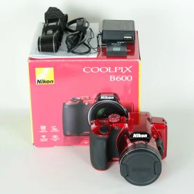 [美品] Nikon COOLPIX B600 レッド | コンパクトデジタルカメラ