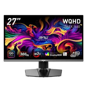 MSI USB-C対応 ゲーミングモニター MPG 271QRX QD-OLED ［26.5型 /WQHD(2560×1440) /ワイド］