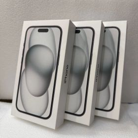 【未開封品】Apple iPhone15 128GB MTMH3J/A 本体 日本国内販売モデル ブラック黒 SIMフリー【未使用品】724-1.2.3