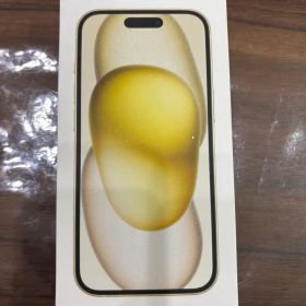 Apple iPhone 15 イエロー 本体