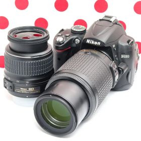 ニコン Nikon D5000❤スマホ転送OK❤動画撮影・自撮り可❤ダブルレンズ