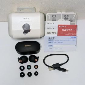 【ほぼ未使用 保証書付き】 SONY wf-1000xm4 ブラック黒色