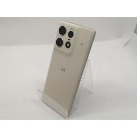 【中古】MOTOROLA SoftBank 【SIMフリー】 motorola edge 50s pro バニラクリーム 8GB 256GB A402MO【宇田川】保証期間１ヶ月【ランクB】