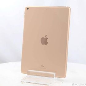 〔中古〕Apple(アップル) iPad 第7世代 32GB ゴールド MW762J／A Wi-Fi〔349-ud〕