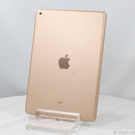 〔中古〕Apple(アップル) iPad 第7世代 32GB ゴールド MW762J／A Wi-Fi〔377-ud〕