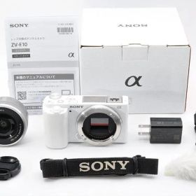 【ジャンク】SONY ZV-E10 ホワイト