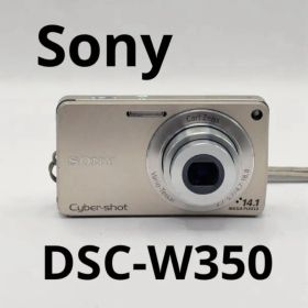 Sony DSC-W350 コンパクトデジタルカメラ【難あり】