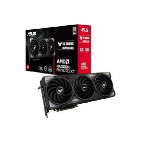 【並行輸入品】 ASUS TUF Gaming Radeon RX 9070 XT OC Edition 16GB GDDR6 ゲーミンググラフィックスカード (PCIe(R) 5.0、16GB GDDR6、HDMI/DP 2.1、3.125スロ