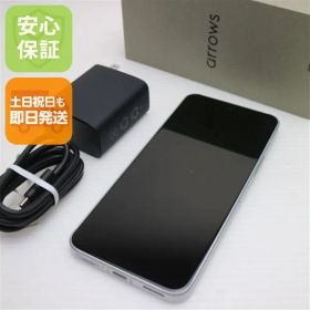 超美品 SIMフリー arrows Alpha ホワイト スマホ 富士通 即日発送 土日祝発送OK