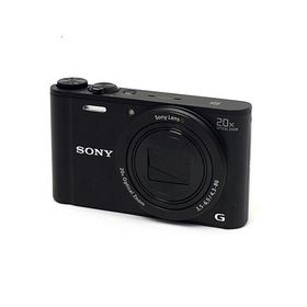 爆買【中古】SONY Cyber-shot DSC-WX350 ブラック/1820万画素 本体のみ 液晶画面いたみ