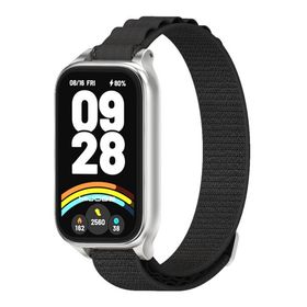 (MIJOBS) Xiaomi Smart Band 9 Active 換えバンド,Redmi Smart Band 3 ストラップ 長さ調節可能 柔らしい替えベルト 男女兼用 シャオミ M