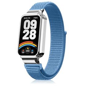 Xiaomi Smart Band 9 Active / Xiaomi Redmi Smart Band 3 ベルト ナイロンバンド ベルクロ バンド 軽量 柔らかい 通気性 耐汗性 スポー