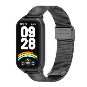 (MIJOBS) Xiaomi Smart Band 9 Active 換えバンド,Redmi Smart Band 3 シリカゲルストラップ 長さ調節可能 柔らしい替えベルト 男女兼用