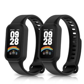【店長イチオシ！】 2枚入り バンド Xiaomi Smart Band 9 Active/Xiaomi Redmi Smart Band 3 シリコン ストラップ ループ 替えベルト 時