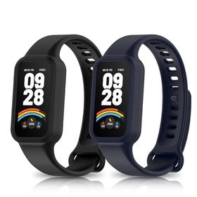 【店長イチオシ！】 2枚入り バンド Xiaomi Smart Band 9 Active/Xiaomi Redmi Smart Band 3 シリコン ストラップ ループ 替えベルト 時