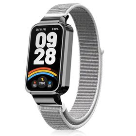 Xiaomi Smart Band 9 Active ベルト バンド ナイロン スポーツバンド 脱着便利 軽量 柔らかい 男女兼用 Xiaomi Mi Band 9 Active バンド