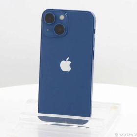 ソフマップ 〔中古品〕 iPhone13 mini 128GB ブルー MLJH3J／A SIMフリー【344】