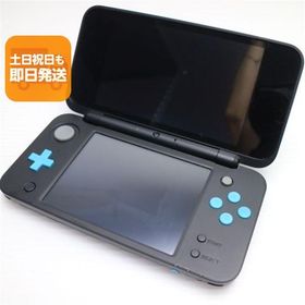 超美品 NEWニンテンドー2DS LL ブラック×ターコイズ 即日発送 2DS NINTENDO 本体 あすつく 土日祝発送OK
