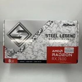 中古 ASRock RX7600 SL 8GO RX7600 Steel Legend 8G OC (RX7600 8G) 162751 状態： C:並品