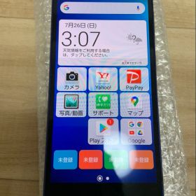 かんたんスマホ A201KC ブルー Y!mobile かんたんスマホ2+