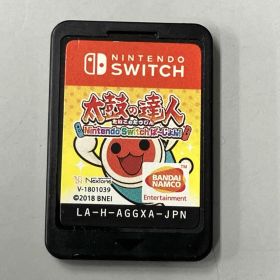 ソフトのみ 起動確認済み ニンテンドースイッチ 太鼓の達人 Nintendo Switchば~じょん!