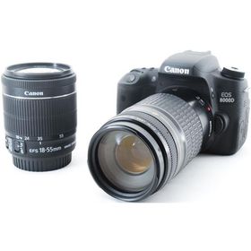 キャノン デジタル一眼 CANON EOS 8000D ダブルズーム 中古 Wi-Fi搭載 新品SDカード付き 届いてすぐに使える スマホに送れる 動画撮影 長期保証
