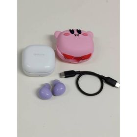【良品】SAMSUNG Galaxy Buds2/SM-R177/ワイヤレスイヤホン/ラベンダー/シリコンカバーつき！